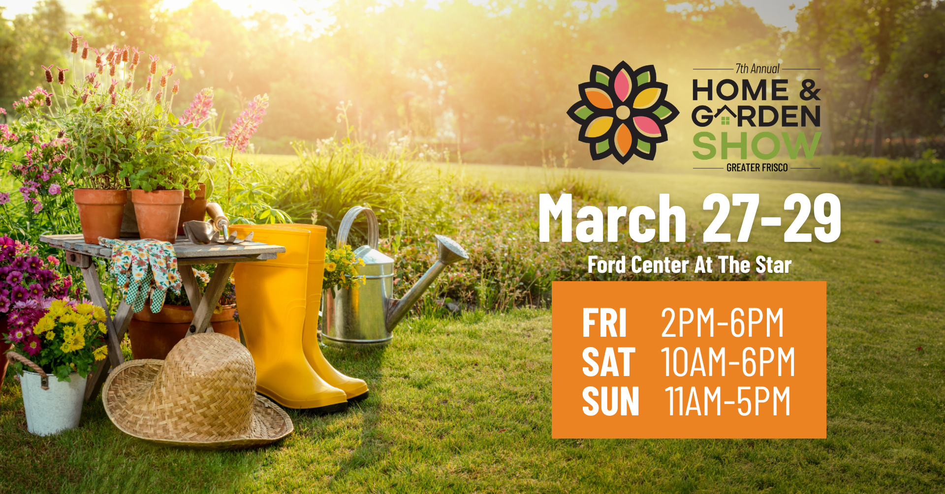 Spring Projects Start at the Greater Frisco Big Bloom Home & Garden Show